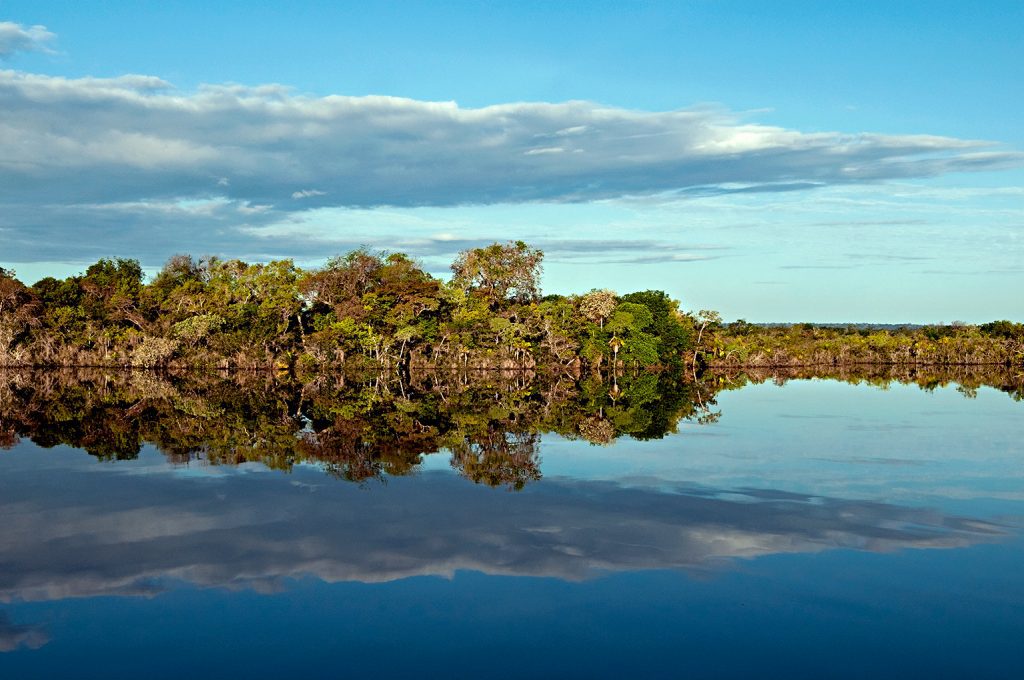 Quadro de Adriano Gambarini - Rio Juruena,Mato Grosso