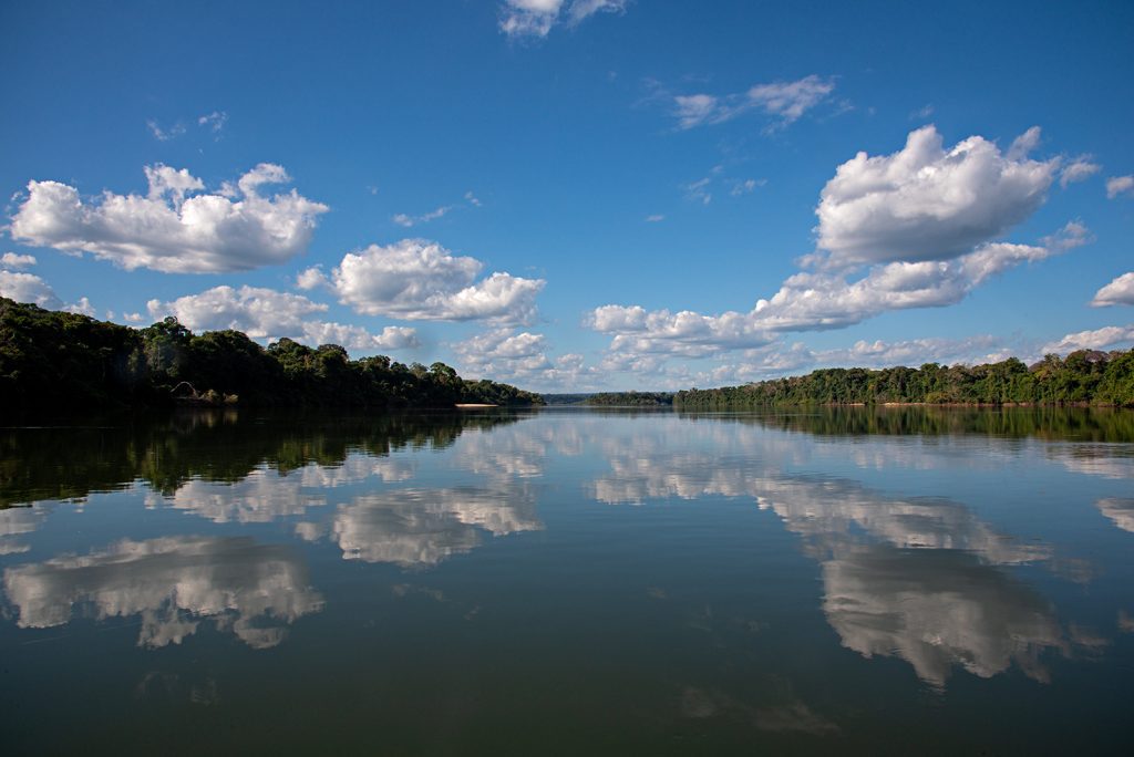 Quadro de Adriano Gambarini - Rio Juruena, Mato Grosso